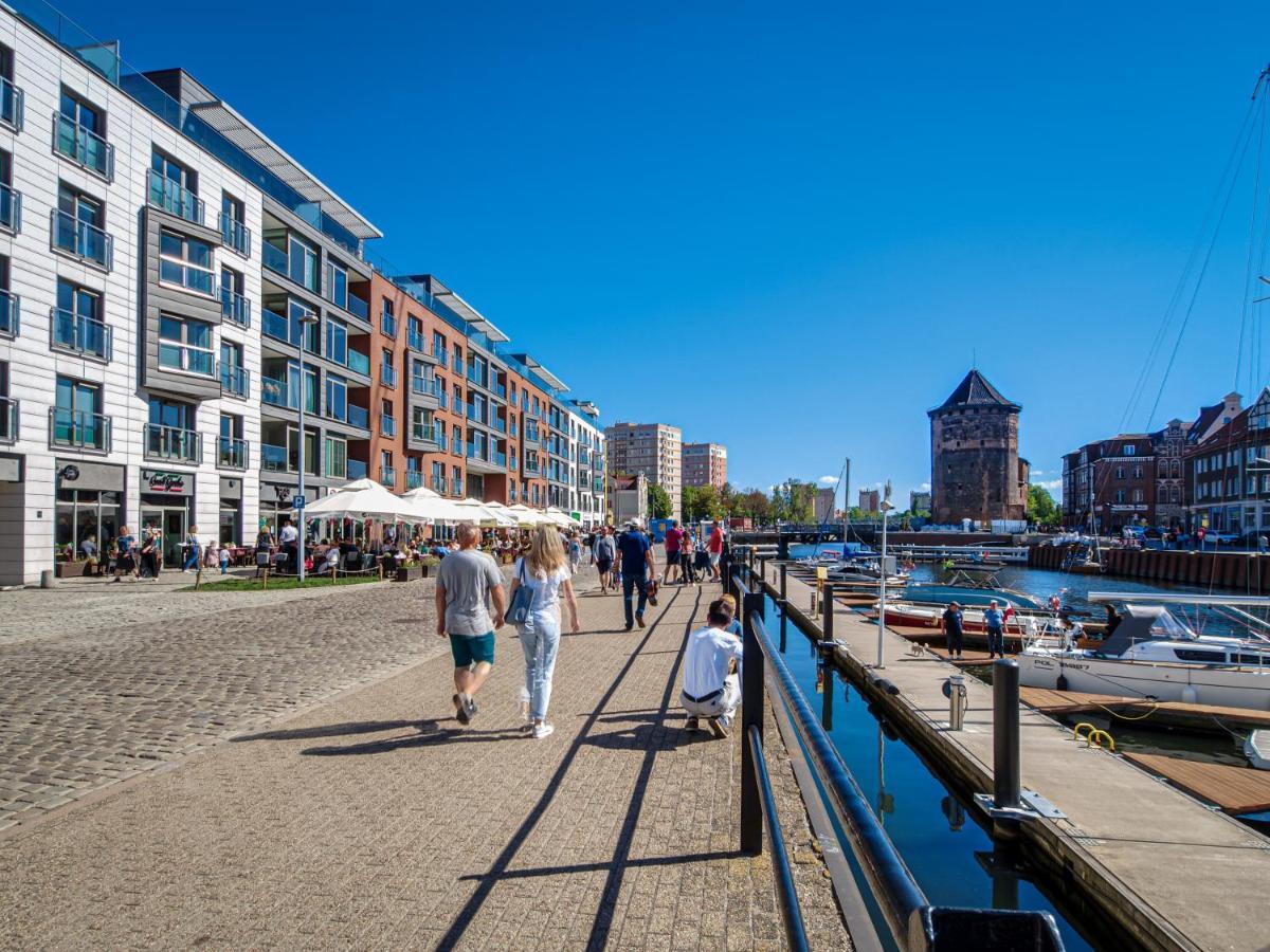 Waterlane Gray-Gdańsk Daire Dış mekan fotoğraf